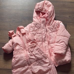 Weatherproof snow suit